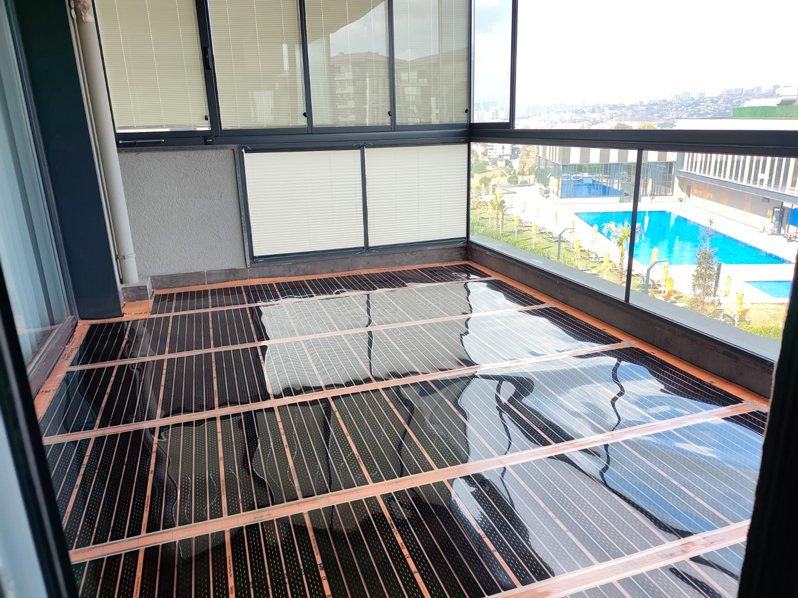 Kış bahçesi ısıtma Tema İstanbul Halkalı